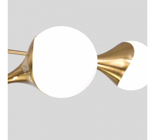 Люстра на штанге Eurosvet Calyx 60168/8 латунь