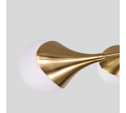 Люстра на штанге Eurosvet Calyx 60168/8 латунь