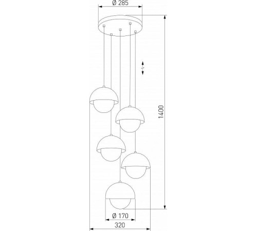 Подвесной светильник TK Lighting Bono 10214 Bono