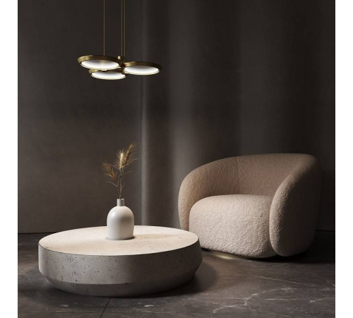 Подвесная люстра Eurosvet Crespella 90034/3 золото