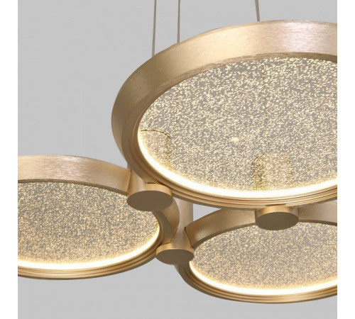 Подвесная люстра Eurosvet Crespella 90034/3 золото