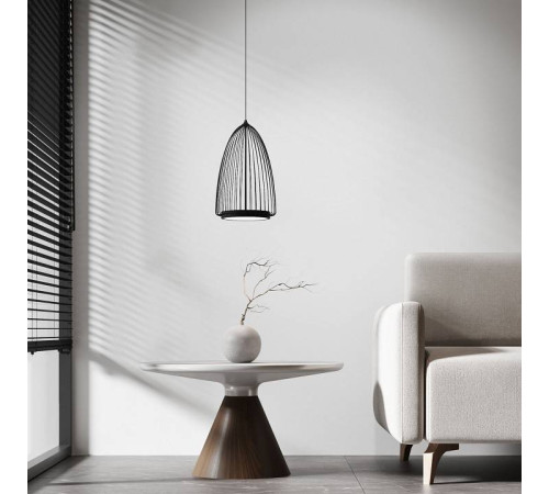 Подвесной светильник Eurosvet Comodita 40009/1 LED черный