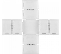 Соединитель лент X-образный жесткий Feron  23139