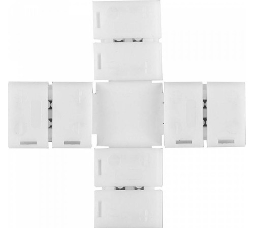 Соединитель лент X-образный жесткий Feron 23139