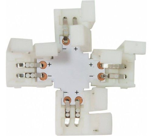 Соединитель лент X-образный жесткий Feron 23139