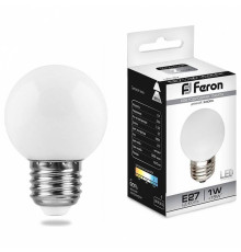 Лампа светодиодная Feron Saffit LB-37 E27 1 Вт 6400 K 25115