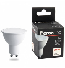 Лампа светодиодная Feron LB-1610 GU10 10 Вт 4000 K 38162
