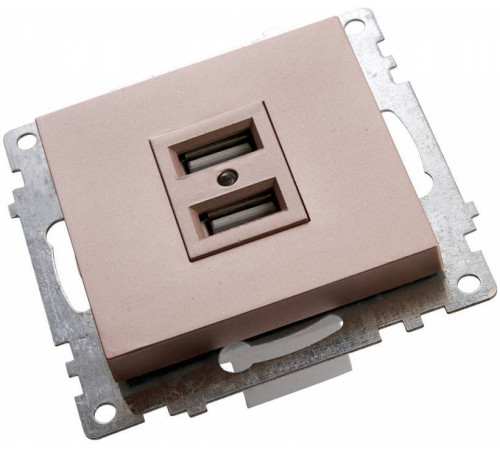 Розетка USB, без рамки Stekker Катрин 39602