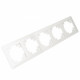 Рамка на 4 поста Stekker PFR00-7004-01 39795