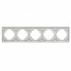 Рамка на 4 поста Stekker PFR00-7004-03 39800