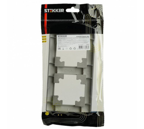 Рамка на 2 поста Stekker PFR00-7002-06 39808