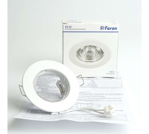 Встраиваемый светильник Feron DL10 48463