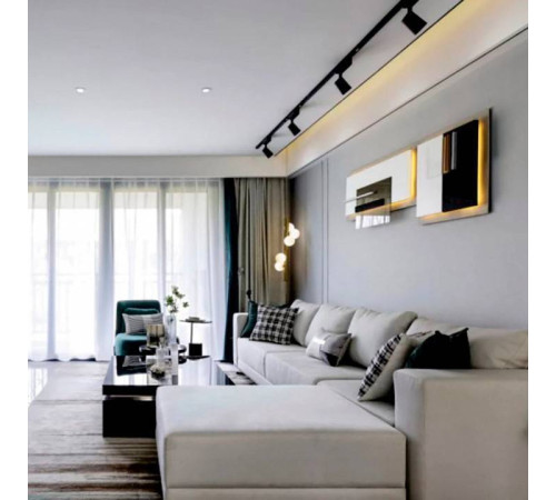 Светильник трековый светодиодный Feron AL182 10 Вт 4000 К белый 48938