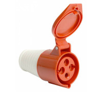 Розетка переносная разборная 3P+PE с крышкой Stekker ST 49442