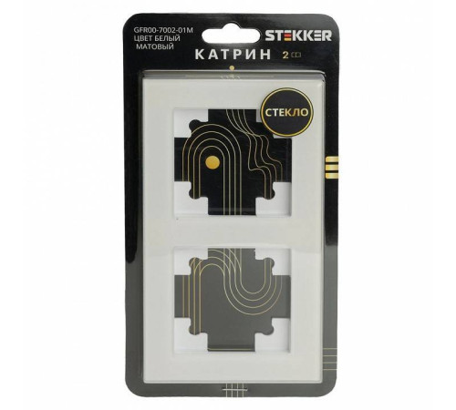 Рамка на 2 поста Stekker Катрин 49595