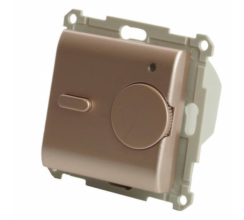 Терморегулятор электромеханический для теплого пола без рамки Stekker GLS00-7117-02 49743