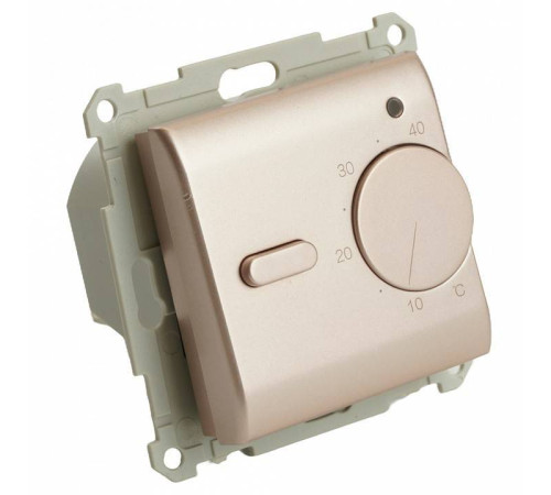 Терморегулятор электромеханический для теплого пола без рамки Stekker GLS00-7117-02 49743