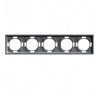 Рамка на 5 постов Stekker PFR00-5005-09 49940
