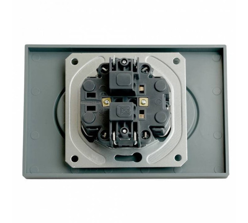 Розетка двойная без заземления, без рамки Stekker Эмили 49955