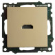 Розетка HDMI без рамки Stekker Катрин 50060