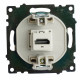 Розетка HDMI без рамки Stekker Катрин 50060