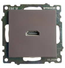 Розетка HDMI без рамки Stekker Катрин 50064