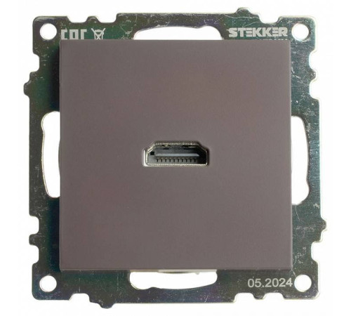 Розетка HDMI без рамки Stekker Катрин 50064
