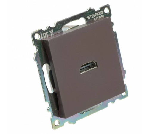 Розетка HDMI без рамки Stekker Катрин 50064