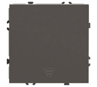 Выключатель двухполюсной самовозвратный без рамки Stekker Эмили 50366