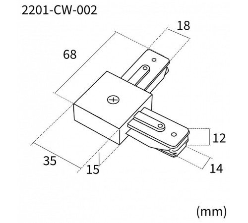 Соединитель линейный для треков Favourite Practica 2201-CW-002