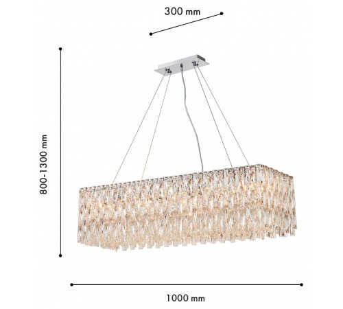 Подвесная люстра Favourite Robby 4722-10P