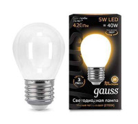 Лампа светодиодная Gauss 1052 E27 5Вт 2700K 105202105