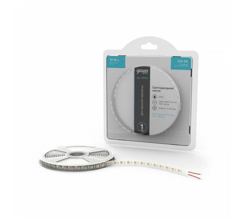Лента светодиодная Gauss Basic BT052