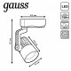 Светильник на штанге Gauss Track Light TR061