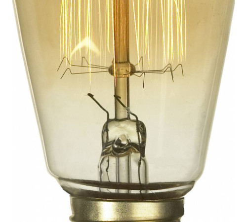 Лампа накаливания Lussole Edisson E27 60Вт 2800K GF-E-764