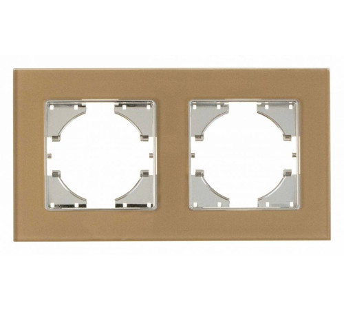 Рамка на 2 поста Gusi Electric UGRA С1120-032