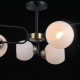 Люстра на штанге ILLUMICO IL0249-6CSQ-79 BK AB