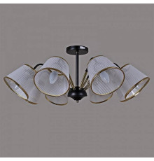 Люстра на штанге ILLUMICO  IL0344-8CSQ-79 BK AB