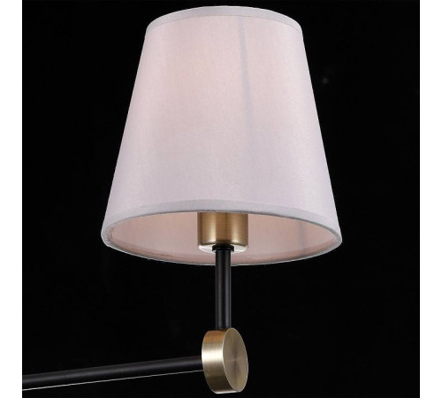 Люстра на штанге ILLUMICO CASTOR IL0394-3CSQ-24 BK AB CASTOR