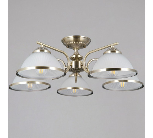 Люстра на штанге ILLUMICO IL0891-5CSQ-26 AB ELITE