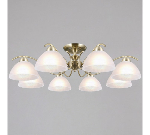 Люстра на штанге ILLUMICO IL0905-8CSQ-26 AB ELITE