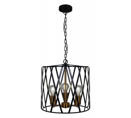 Подвесной светильник ILLUMICO IL1023-3PB-05 BK GD