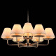 Подвесная люстра ILLUMICO IL6197-6P-17 GD