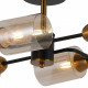 Люстра на штанге ILLUMICO IL8243-4COU-79 BK BR