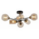 Люстра на штанге ILLUMICO IL8243-6COU-79 BK GD