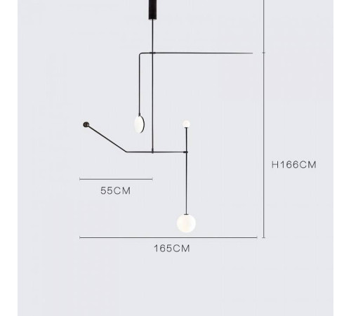 Подвесной светильник Imperiumloft Lines LINES-08