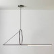 Подвесной светильник Imperiumloft Suspension Cercle Et Trait Graphite Satine 40.1282-0
