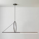 Подвесной светильник Imperiumloft Suspension Cercle Et Trait Graphite Satine 40.1282-0