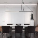 Подвесной светильник Imperiumloft Suspension Cercle Et Trait Graphite Satine 40.1282-0