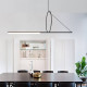 Подвесной светильник Imperiumloft Suspension Cercle Et Trait Graphite Satine 40.1282-0
